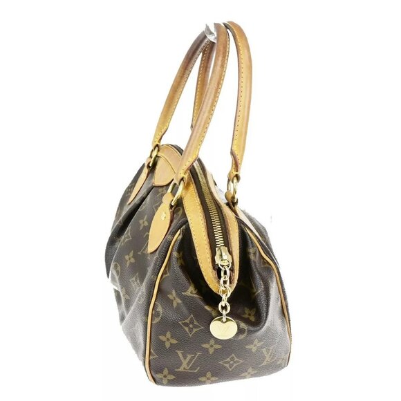 LOUIS VUITTON Tivoli PM Hand Bag Monogram Leather Brown France - Picture 4 of 16